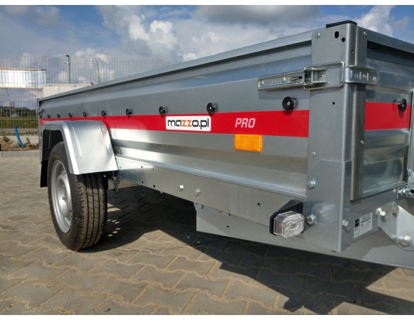 PRO 2612 TEMA przyczepa jednoosiowa o DMC 300-750kg