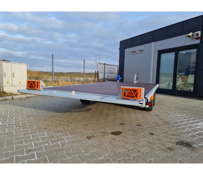 FASTER M450 2-axle tipping trailer...
