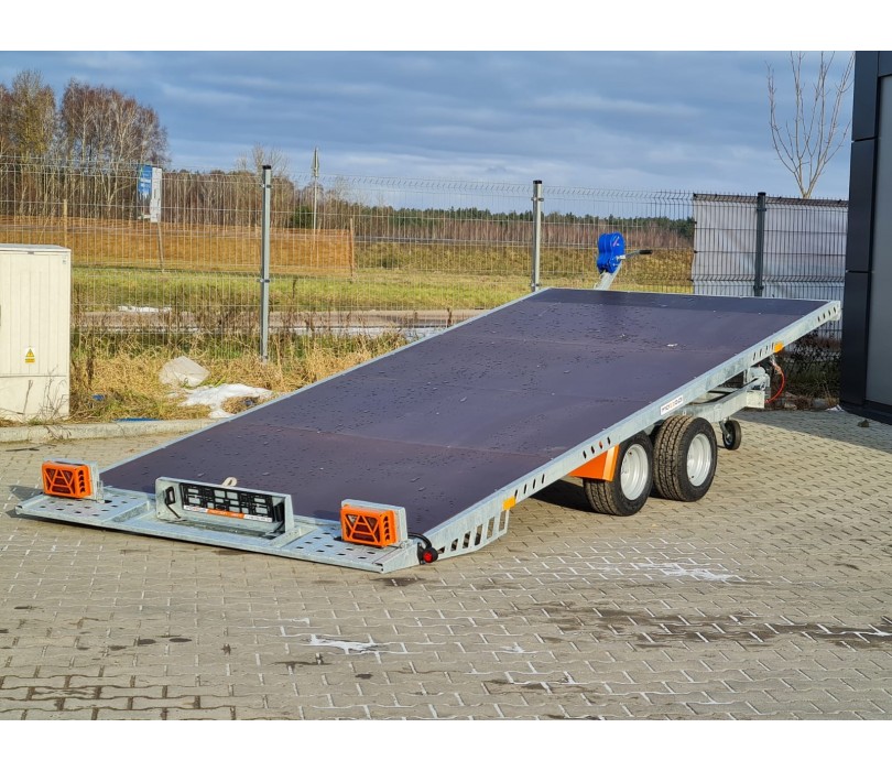 FASTER M450 2-axle tipping trailer...