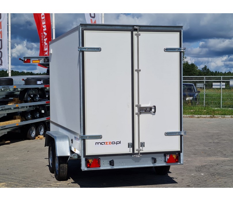 MAZZO FUR7530T Twin axles box trailer...