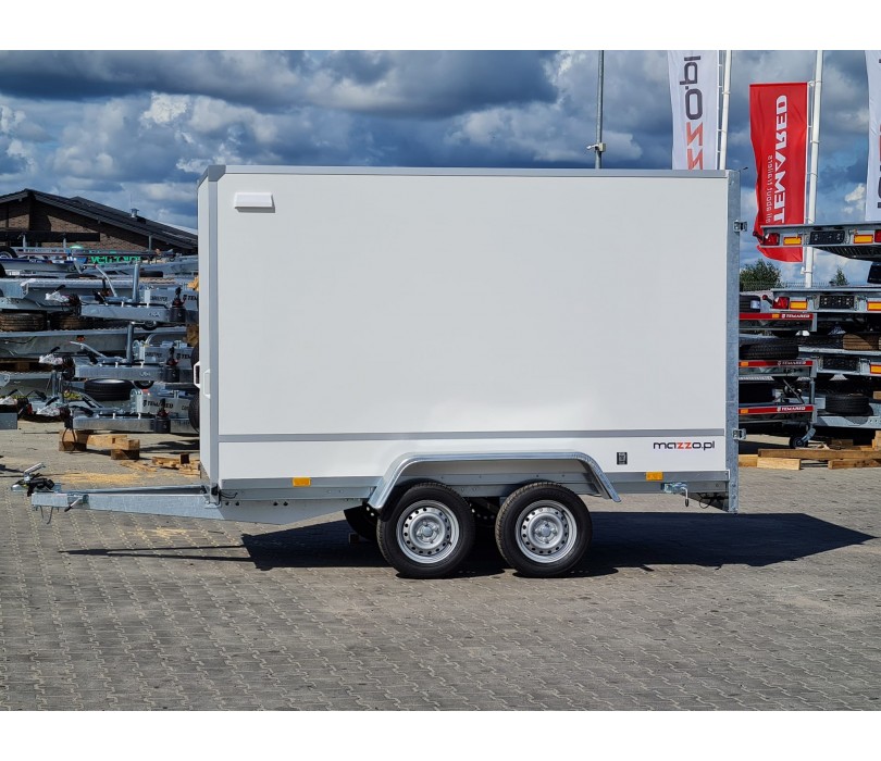 MAZZO FUR7530T Twin axles box trailer...