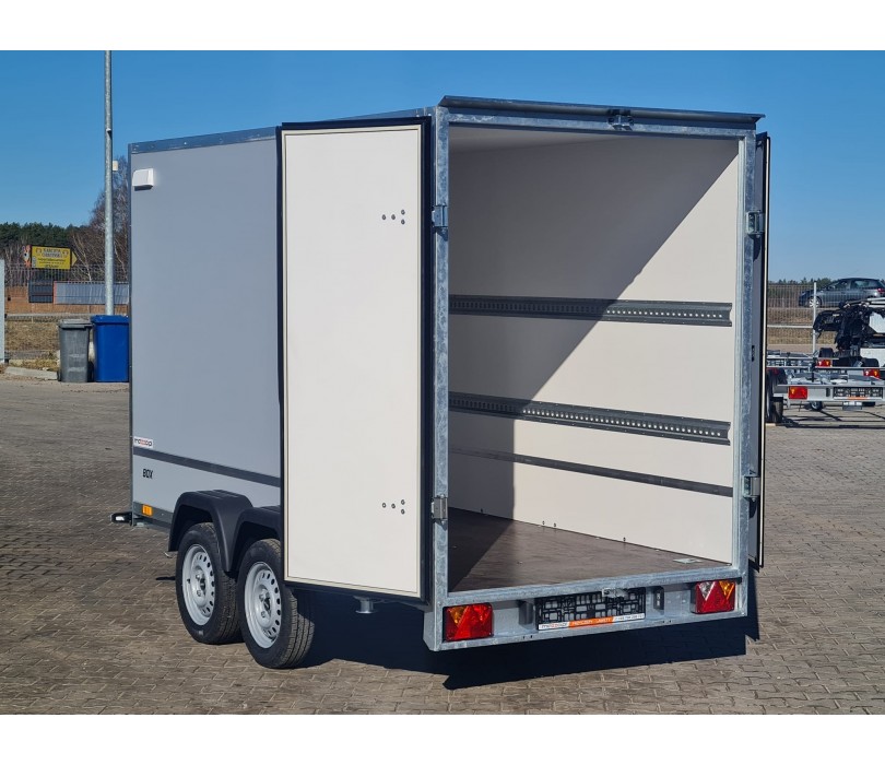 TEMARED BOX 3015/2 Van trailer GVW 750kg