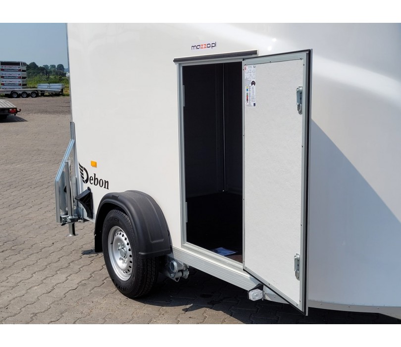 DEBON Cargo 1300 Box trailer WHITE...