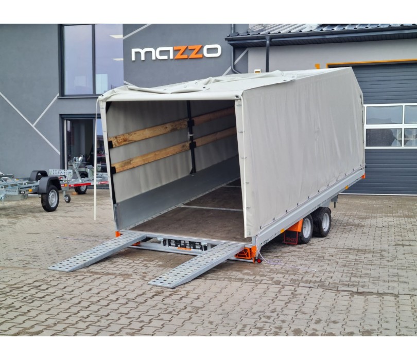 M400 Gravity Twin axles trailer...
