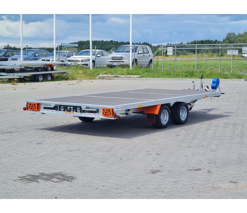 Carplazzo 4027 SK Twin axles trailer...