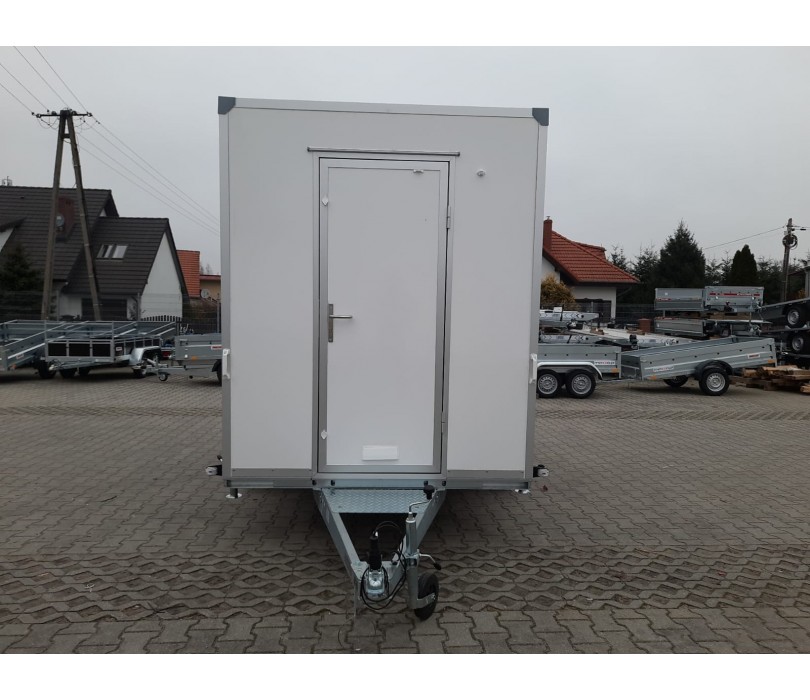 Drawbar box SMALL for all unbraked trailers up to 750 kg