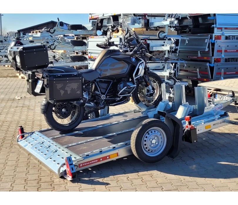 MOTO-QUAD TEMARED Motorradanhänger, Quad-Anhänger mit zGM von 300kg bis  750kg KIPPBAR