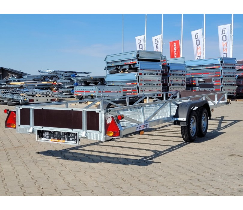 MAZZO long trailer 600x125 twin-axis...