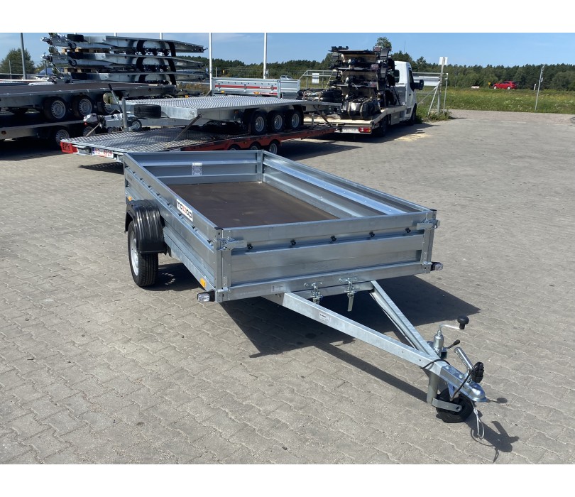Tilt trailer ZASŁAW 300SU GVW 750 kg...