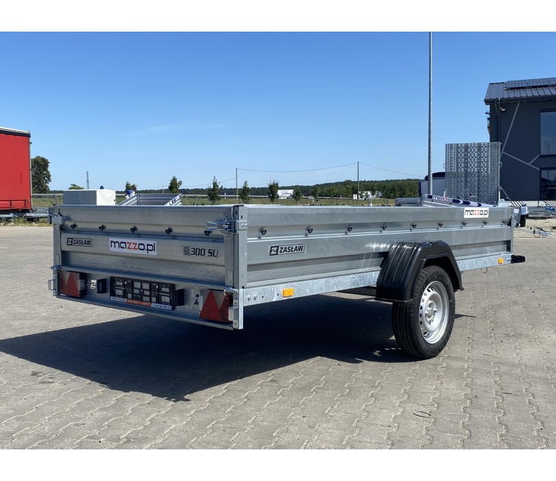 Tilt trailer ZASŁAW 300SU GVW 750 kg...