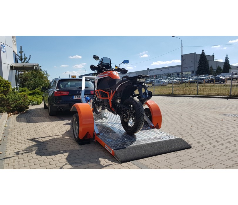 Enduro 1 WIOLA Przyczepa motocyklowa DMC 750kg
